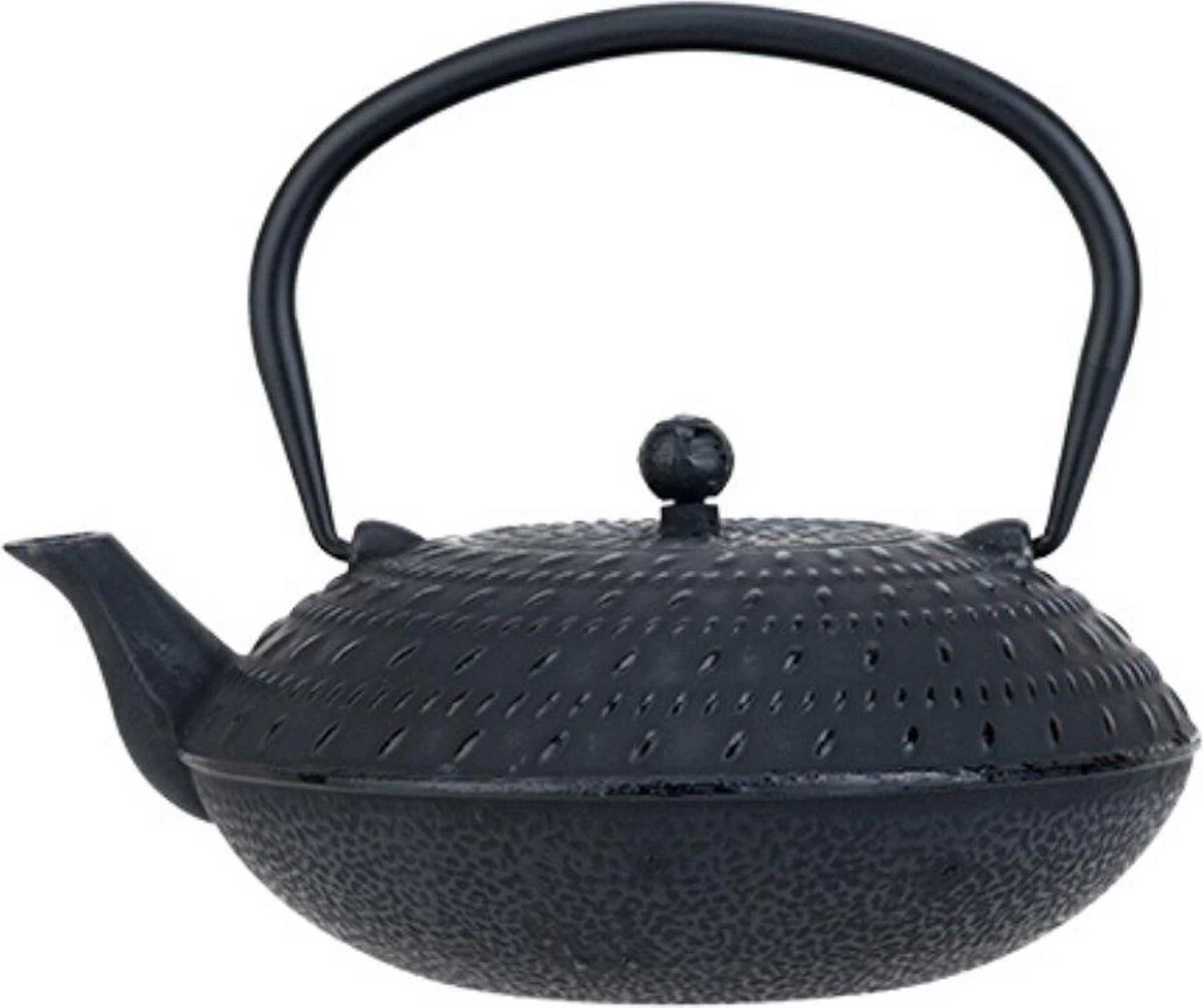 Cosy & Trendy Sendai Theepot 1,2 Liter Gietijzer Zwart