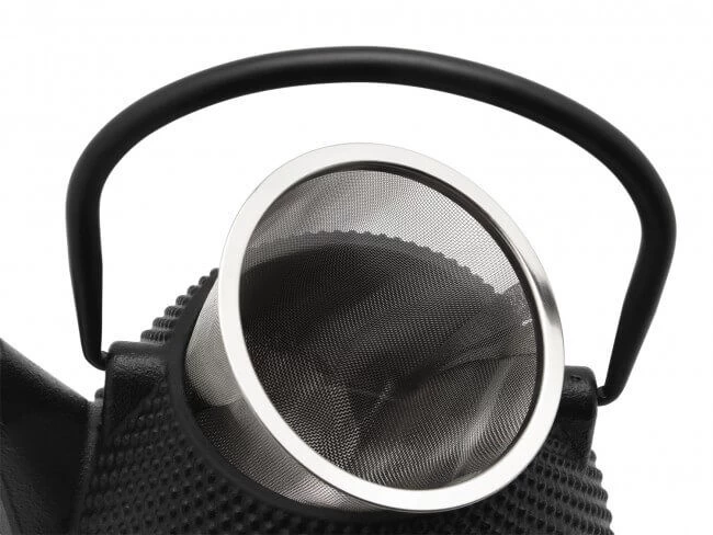 Bredemeijer Asia Wuhan Theepot 1 Liter Gietijzer Zwart - Afbeelding 4