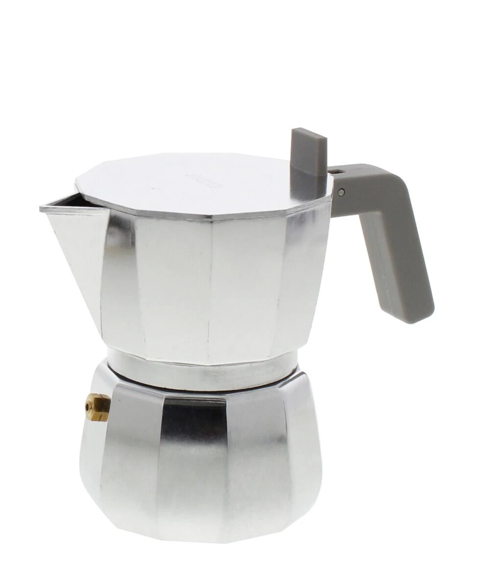 Alessi Moka David Chipperfield Mokapot 3 Kops Aluminium