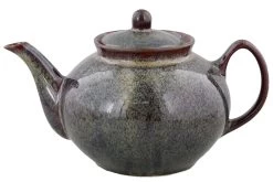 Oldenhof 1821 Theepot 1 Liter Aardewerk Mosgroen