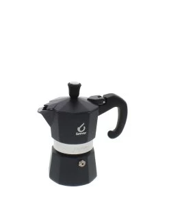 Forever Prestige Noblesse Mokapot 1-kops Aluminium Zwart