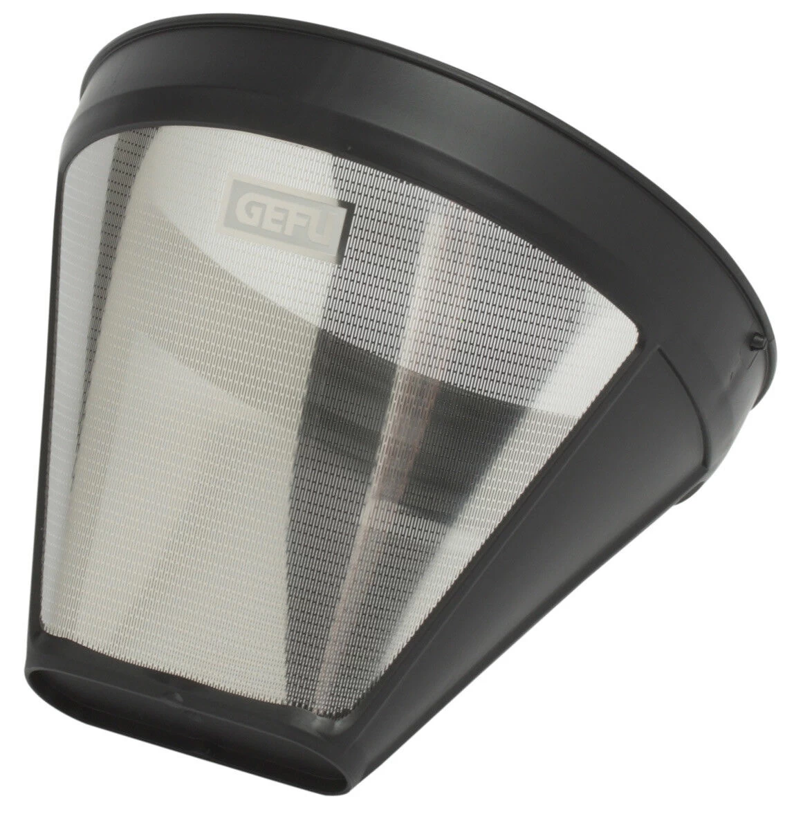 Gefu Permanent Koffiefilter Maat 4 Rvs Zwart