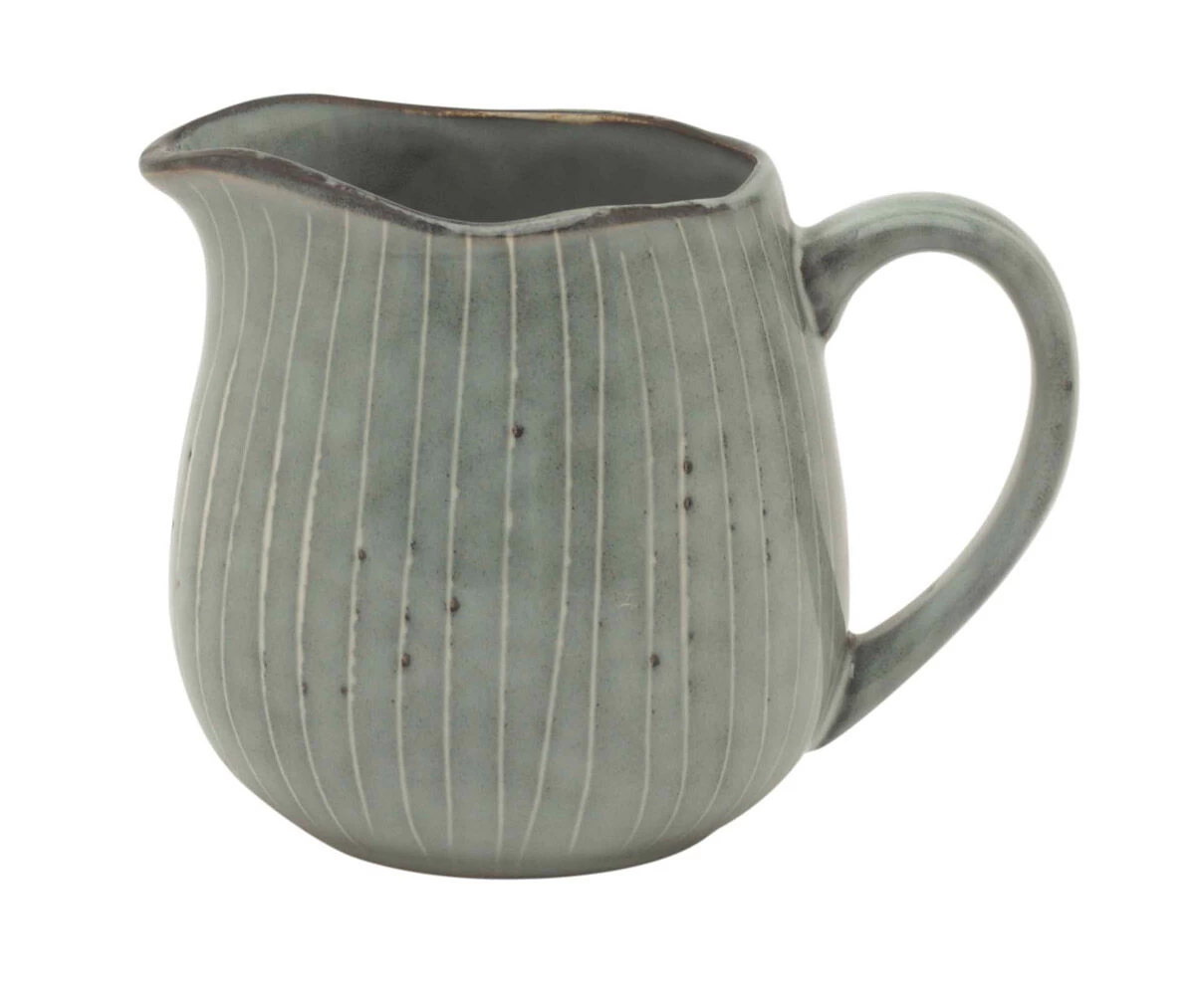 Broste Copenhagen Nordic Sea Melkkan ø 8,5 Cm Aardewerk Blauw