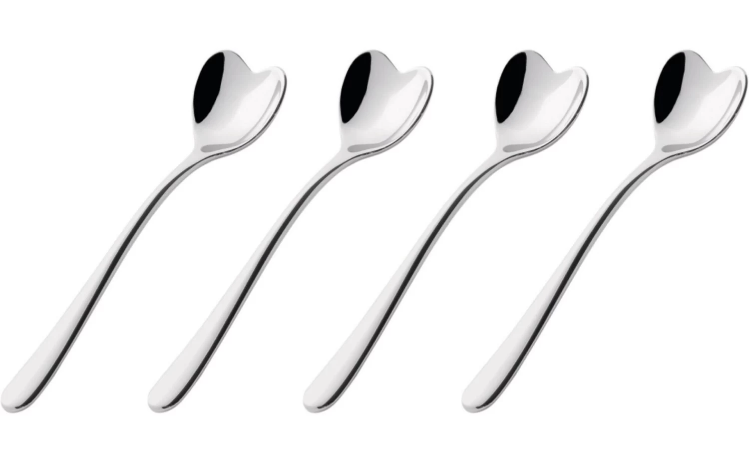 Alessi Koffielepel 10 Cm Rvs 4 Stuks