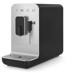 Smeg 50's Style Medium Volautomatische Espressomachine Mat Zwart