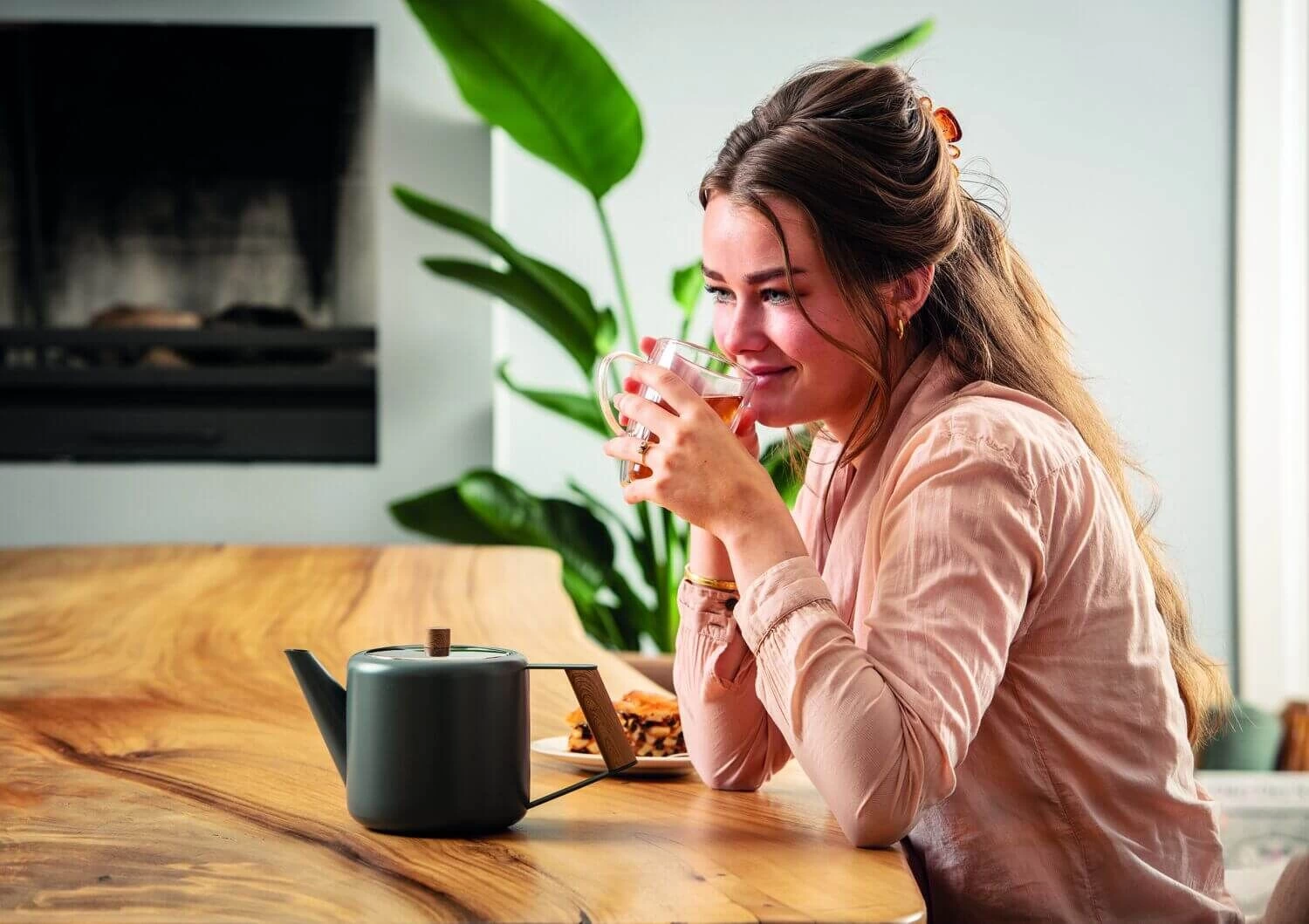 Bredemeijer Duet Design Boston Theepot 1,1 Liter Grijs - Afbeelding 3