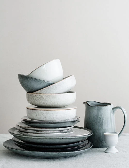 Broste Copenhagen Nordic Sea Melkkan ø 9 Cm Aardewerk Blauw - Afbeelding 2