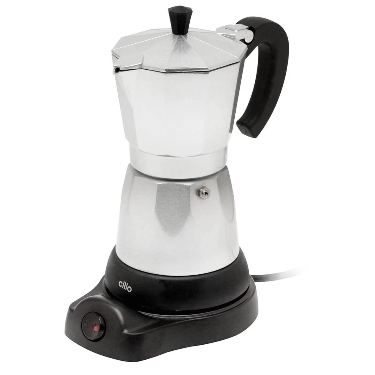 Cilio Classico Elektrische Mokapot 6-kops Aluminium