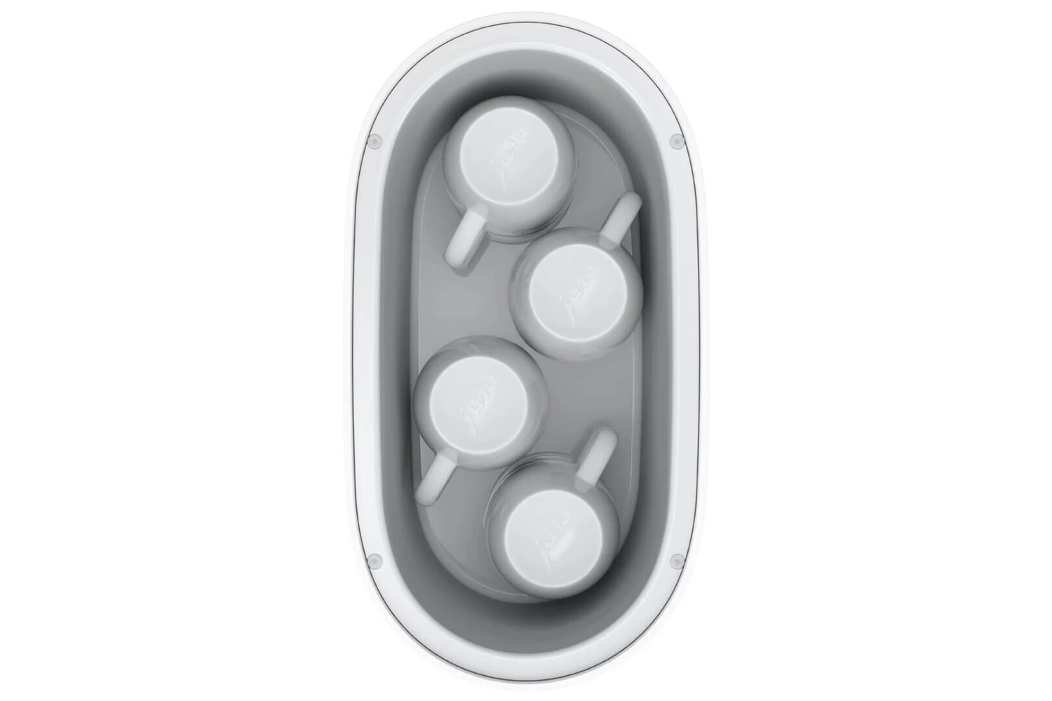 JURA Koppenwarmer (s) Wit - Afbeelding 7