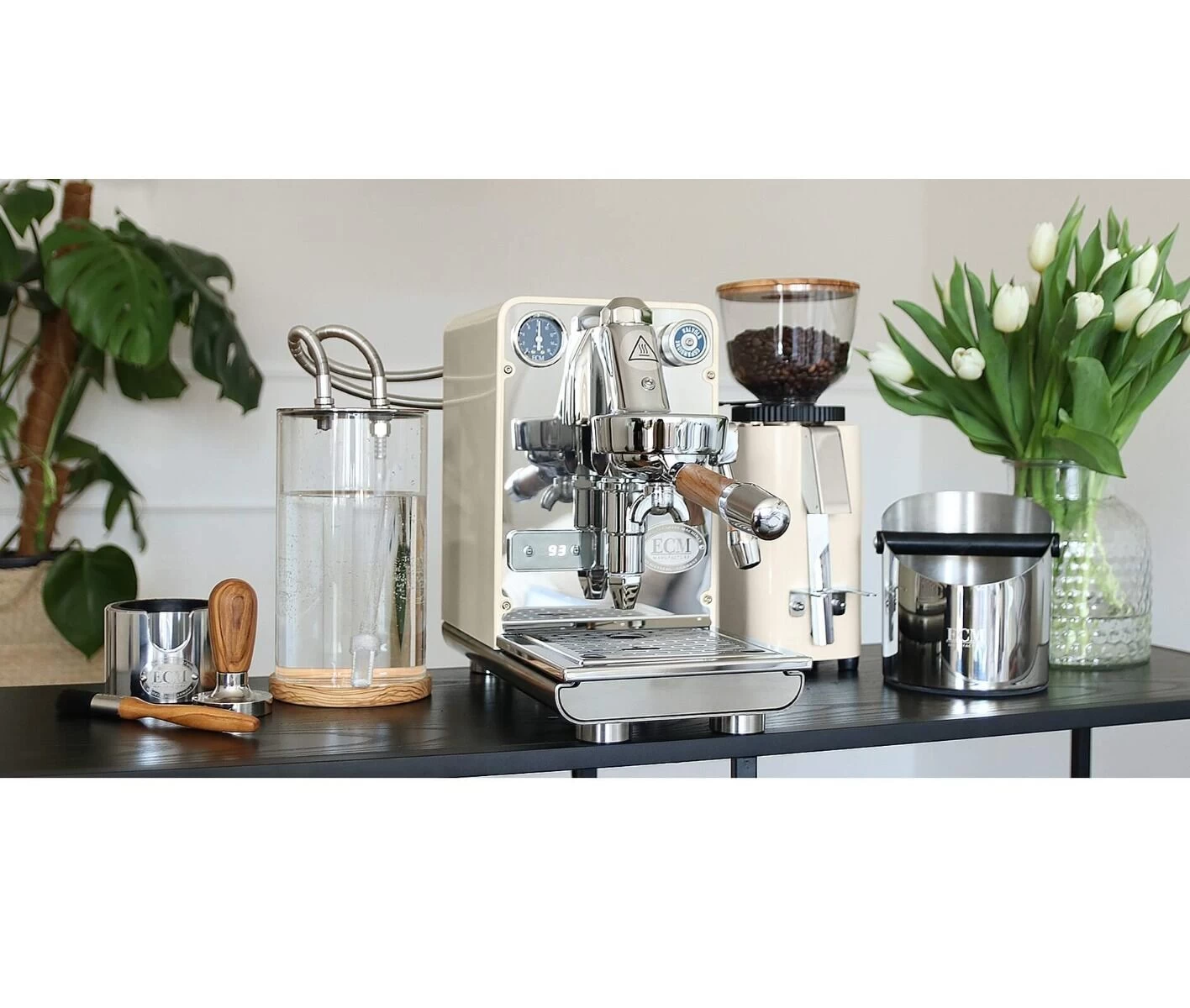 ECM Puristika Espressomachine Rvs / Crème - Afbeelding 4