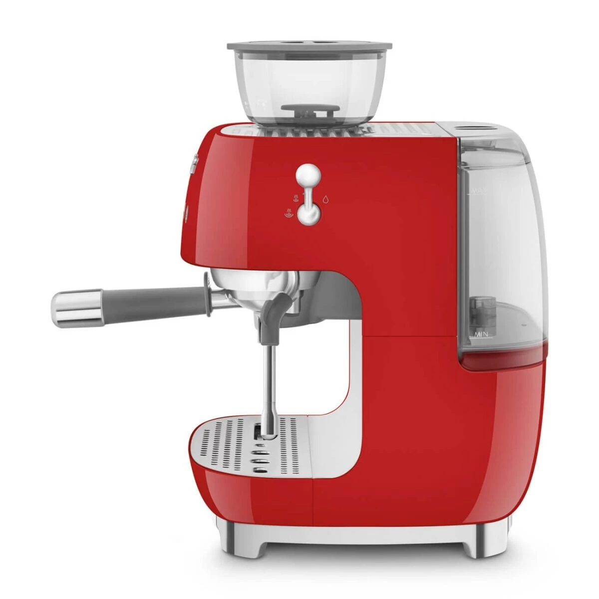 Smeg 50's Style Handmatige Espressomachine 2,4 Liter Rood - Afbeelding 2