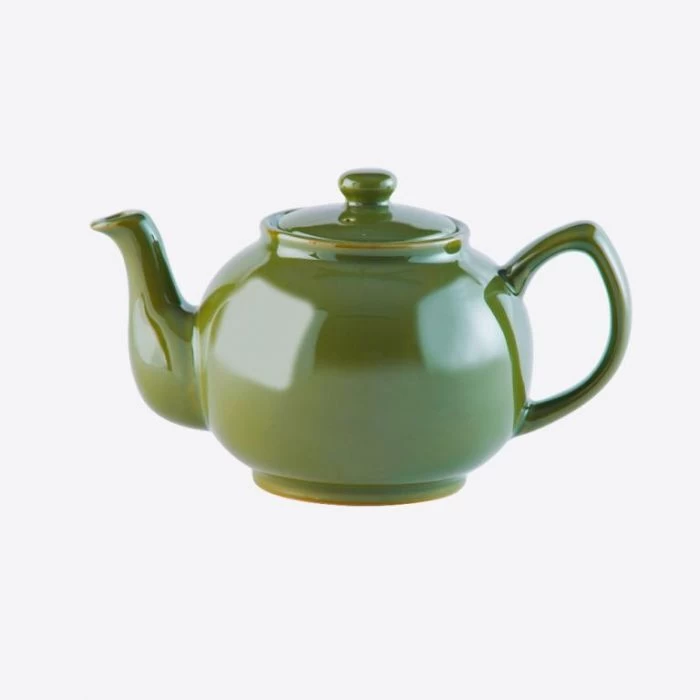 Price & Kensington Theepot 2-kops 450 Ml Glans Olijfgroen