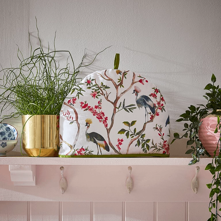 Ulster Weavers Oriental Birds Theemuts Katoen Crème - Afbeelding 2