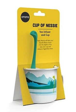 Ototo Cup Of Nessie Theeinfuser En Beker Kunststof/emaille Blauw - Afbeelding 4