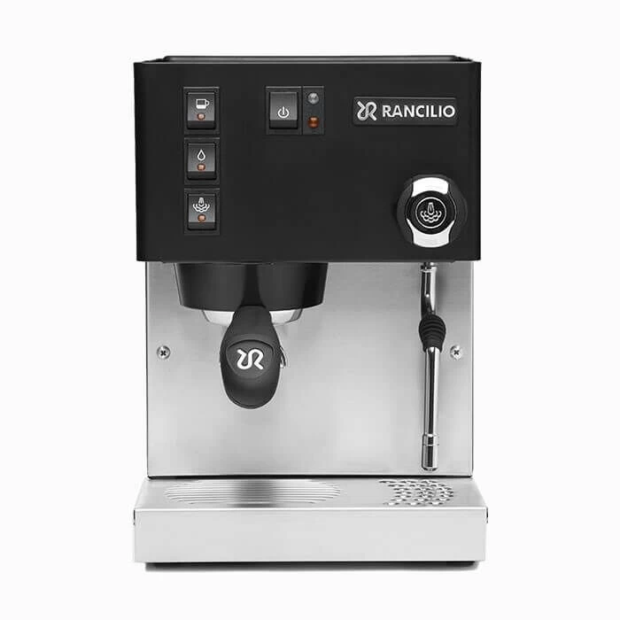 Rancilio Silvia Espressomachine Model V6 E Rvs Zwart