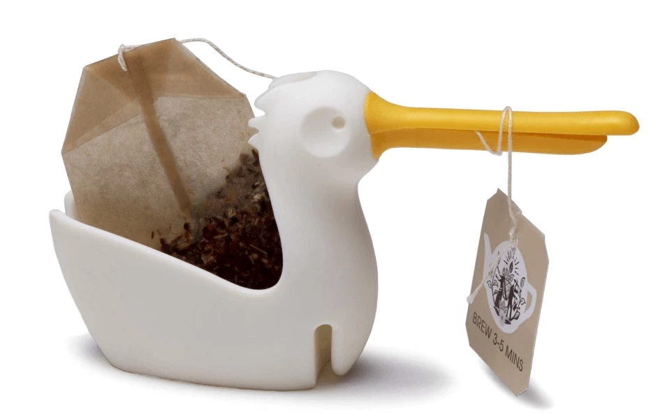 Peleg Pelicup Theezakjeshouder Kunststof Wit - Afbeelding 2