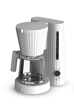 Alessi Plissé Koffiezetapparaat 1,5 Liter Kunststof Wit