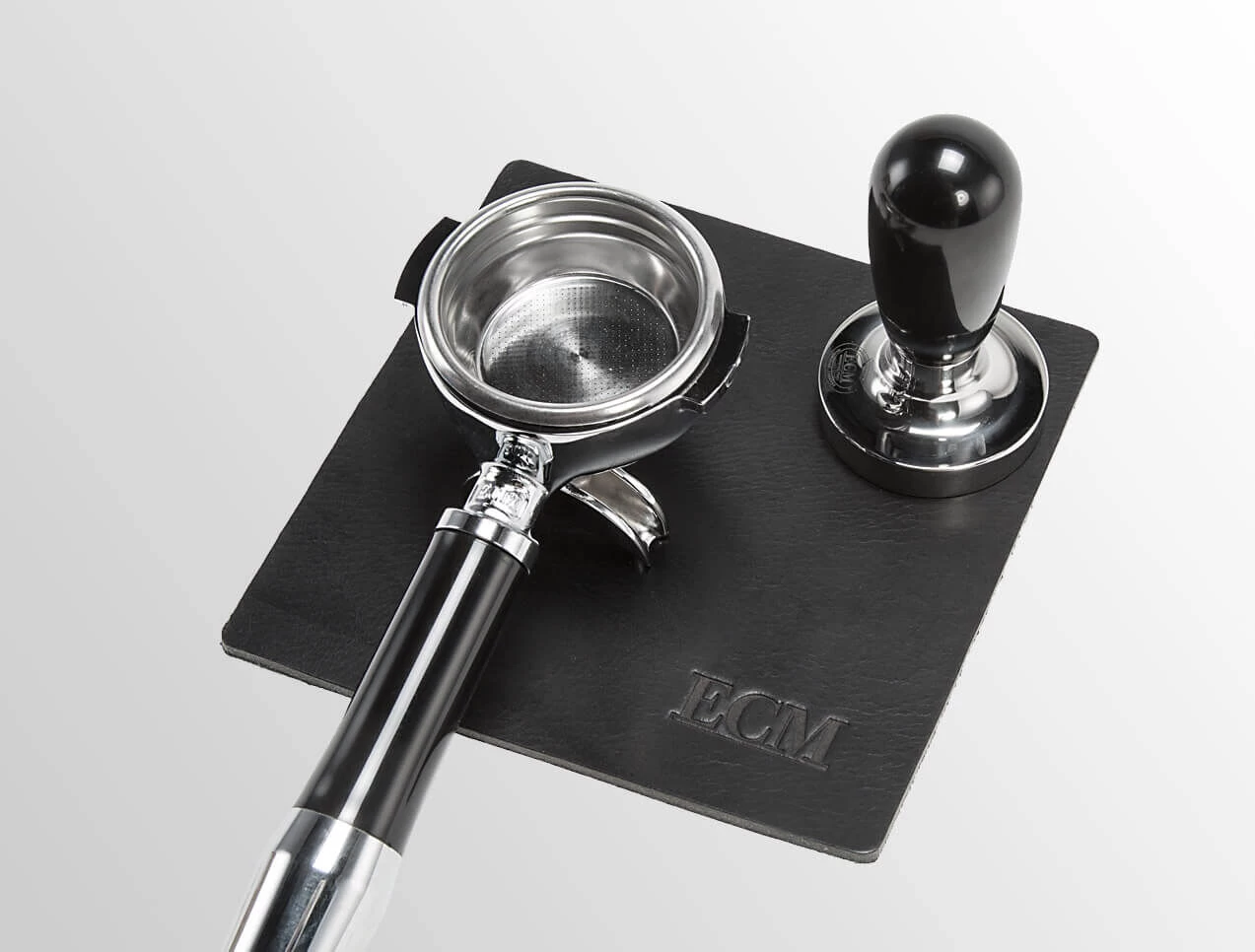 ECM Tamping Mat 17 X 17 Cm Leer Zwart - Afbeelding 3